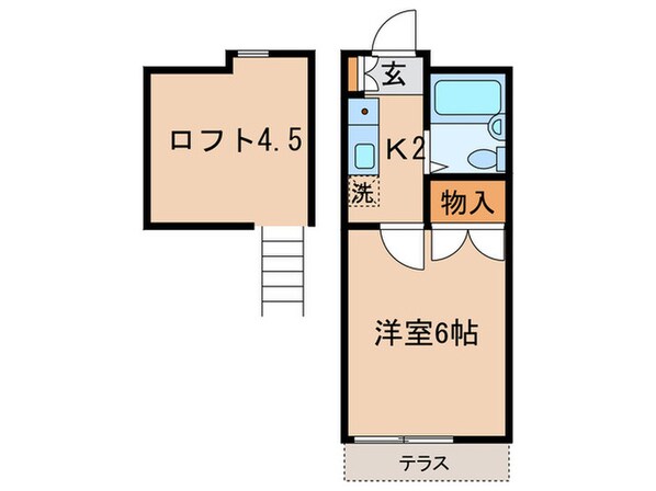 アルテせきの物件間取画像